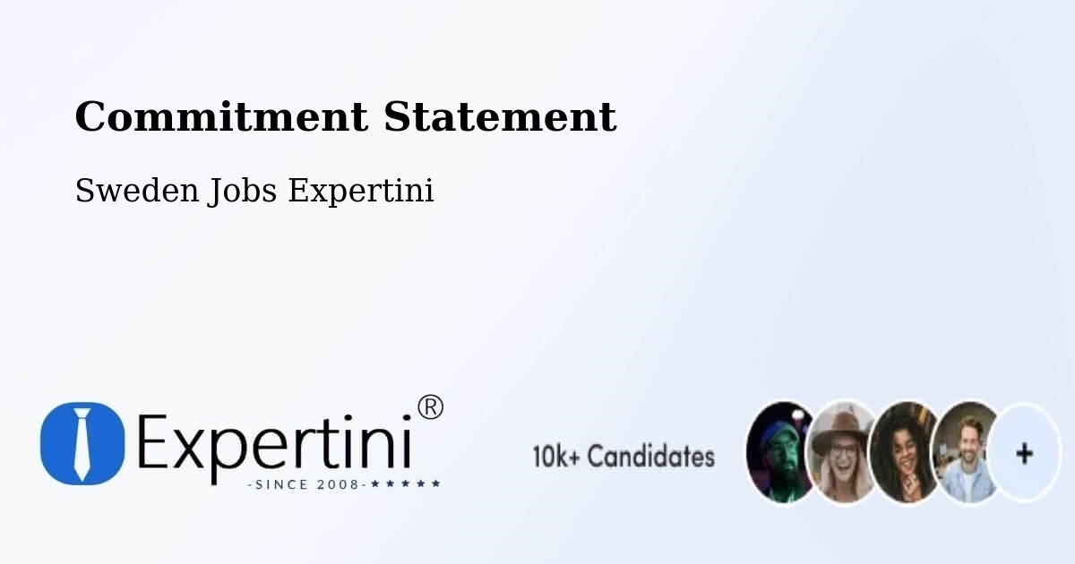 Corporate Commitment – Sålanda - Sweden Jobs Expertini