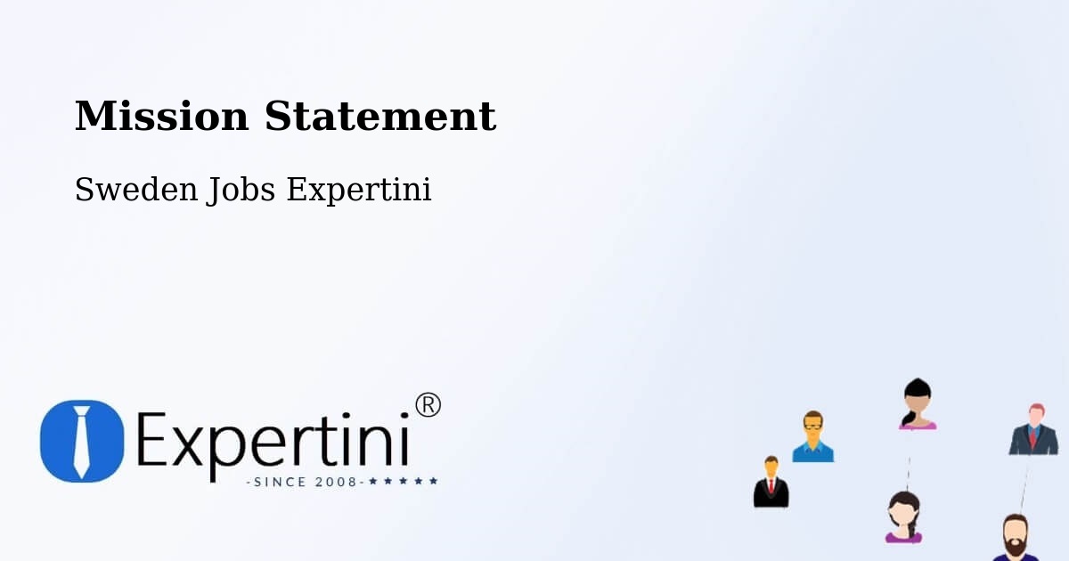 Corporate Mission – Sålanda - Sweden Jobs Expertini