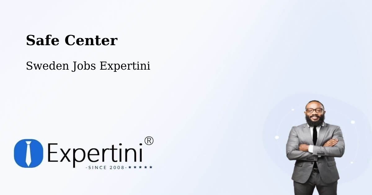 Safety Center – Sålanda - Sweden Jobs Expertini